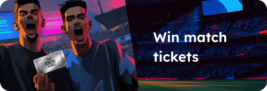 Win match tickets